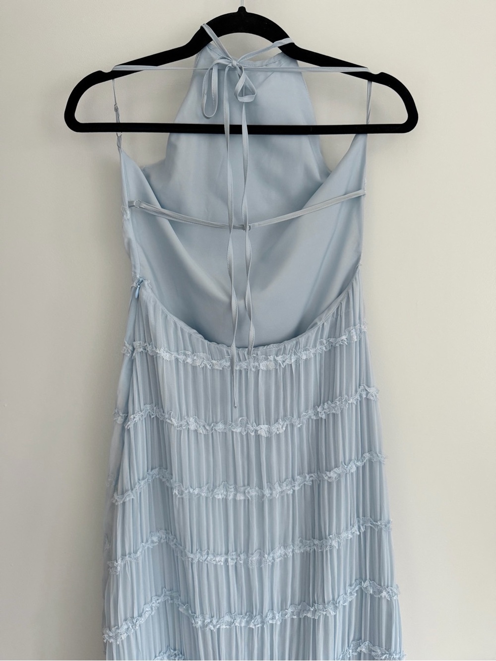 Peppermayo Aullie Halter Maxi Dress in Light Blue - Size 2 (XS) - Picture 12 of 16